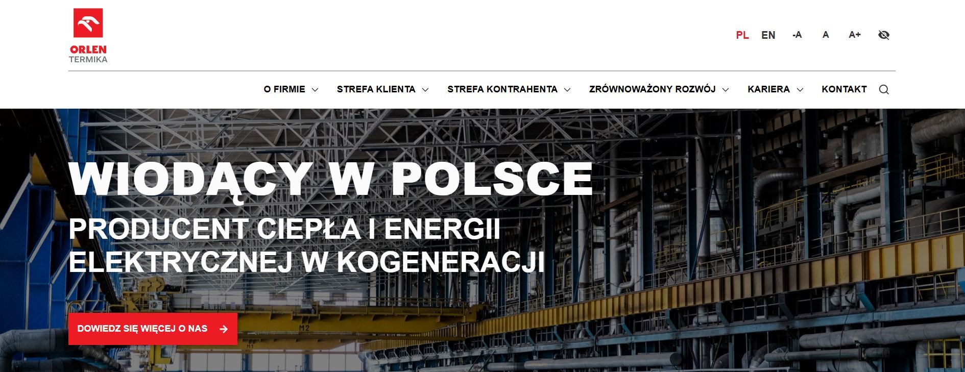 ORLEN Termika odświeża swoją stronę internetową