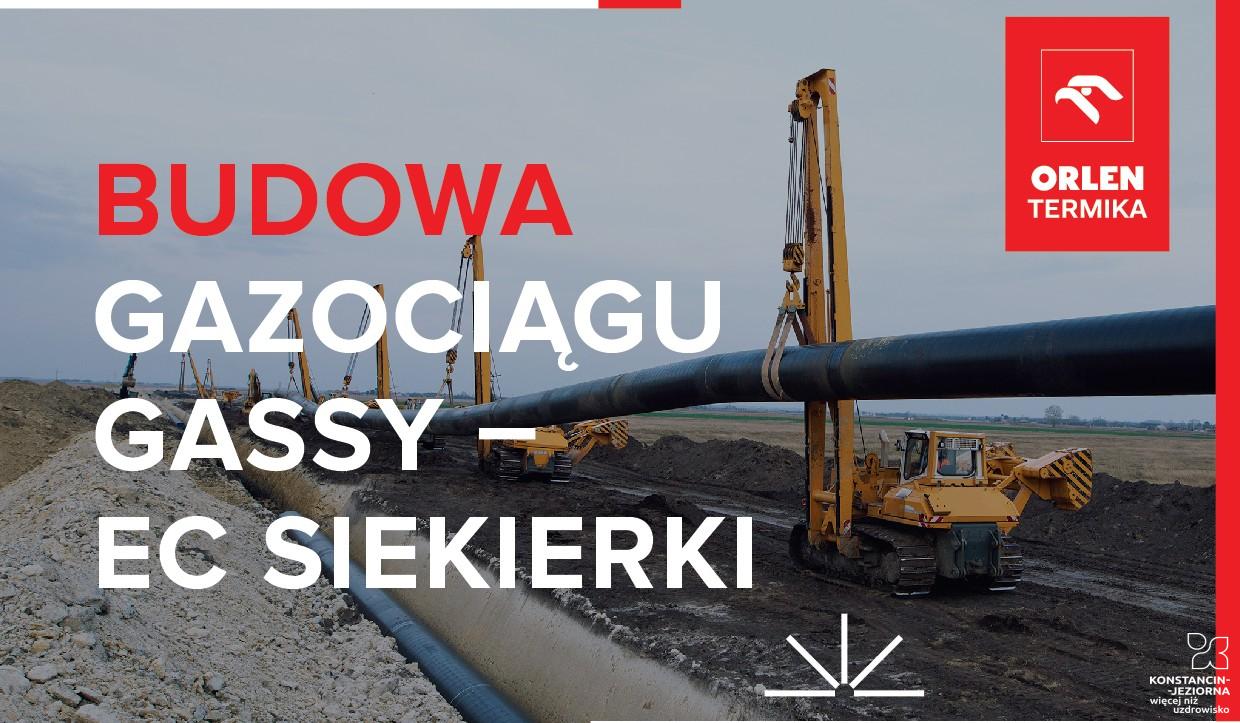 Rozpoczęła się budowa gazociągu wysokiego ciśnienia Gassy–Siekierki