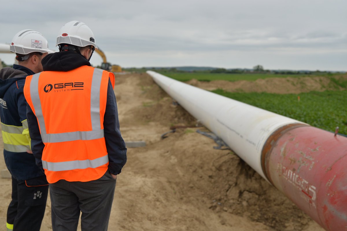 Gazociąg Gardeja-Kolnik: przełomowy przewiert pod Wisłą w ramach budowy lądowej części Programu FSRU