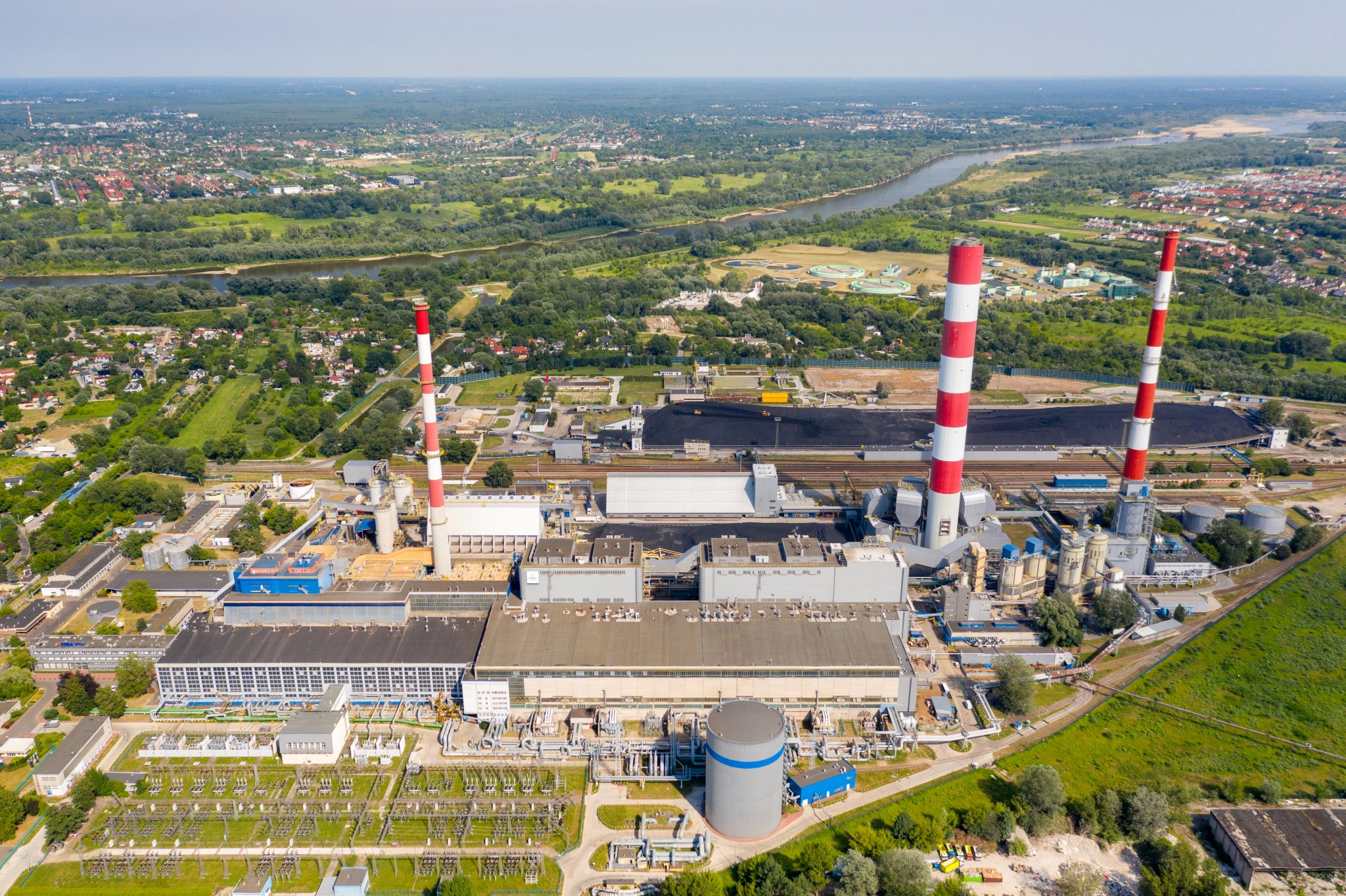 Ciepło i prąd dla Warszawy zapewnione. Stabilna praca elektrociepłowni