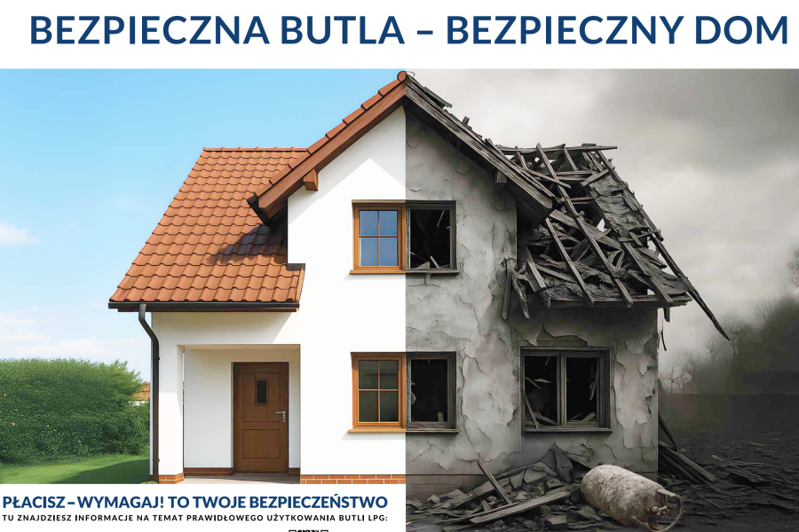 Jak bezpiecznie używać butli z gazem – trwa kampania informacyjna