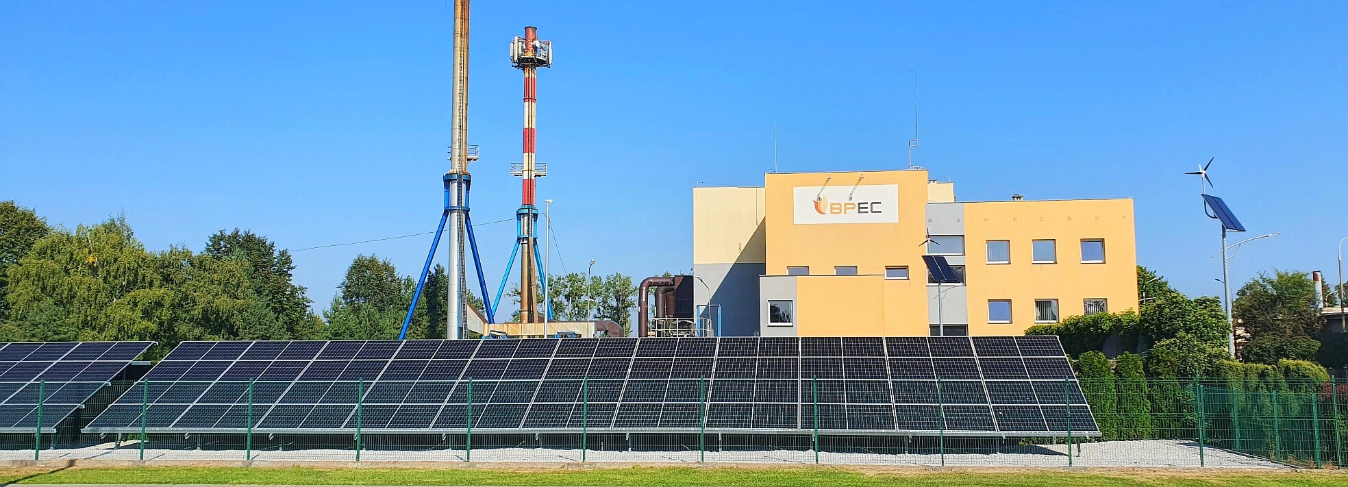 Druga instalacja fotowoltaiczna w BPEC Sp. z o.o. w Brzegu.