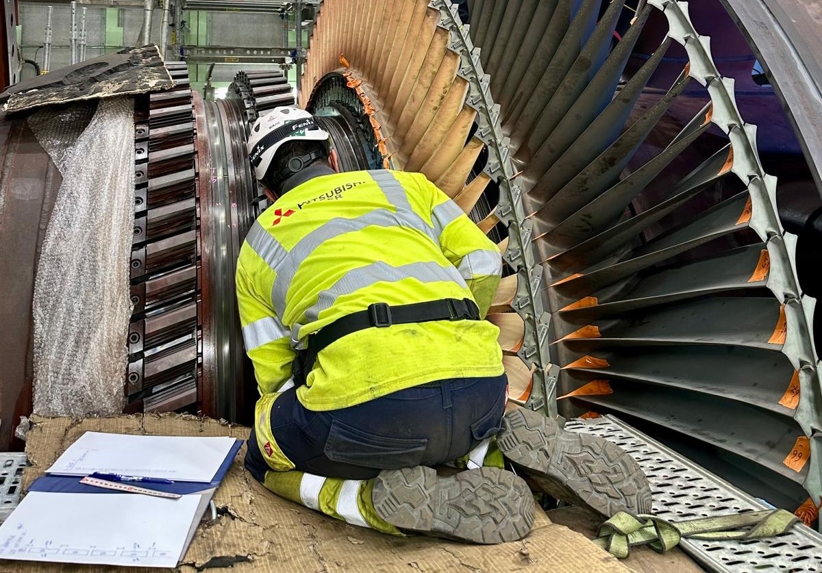 Dobiega końca remont turbozespołu gazowego w EC Żerań