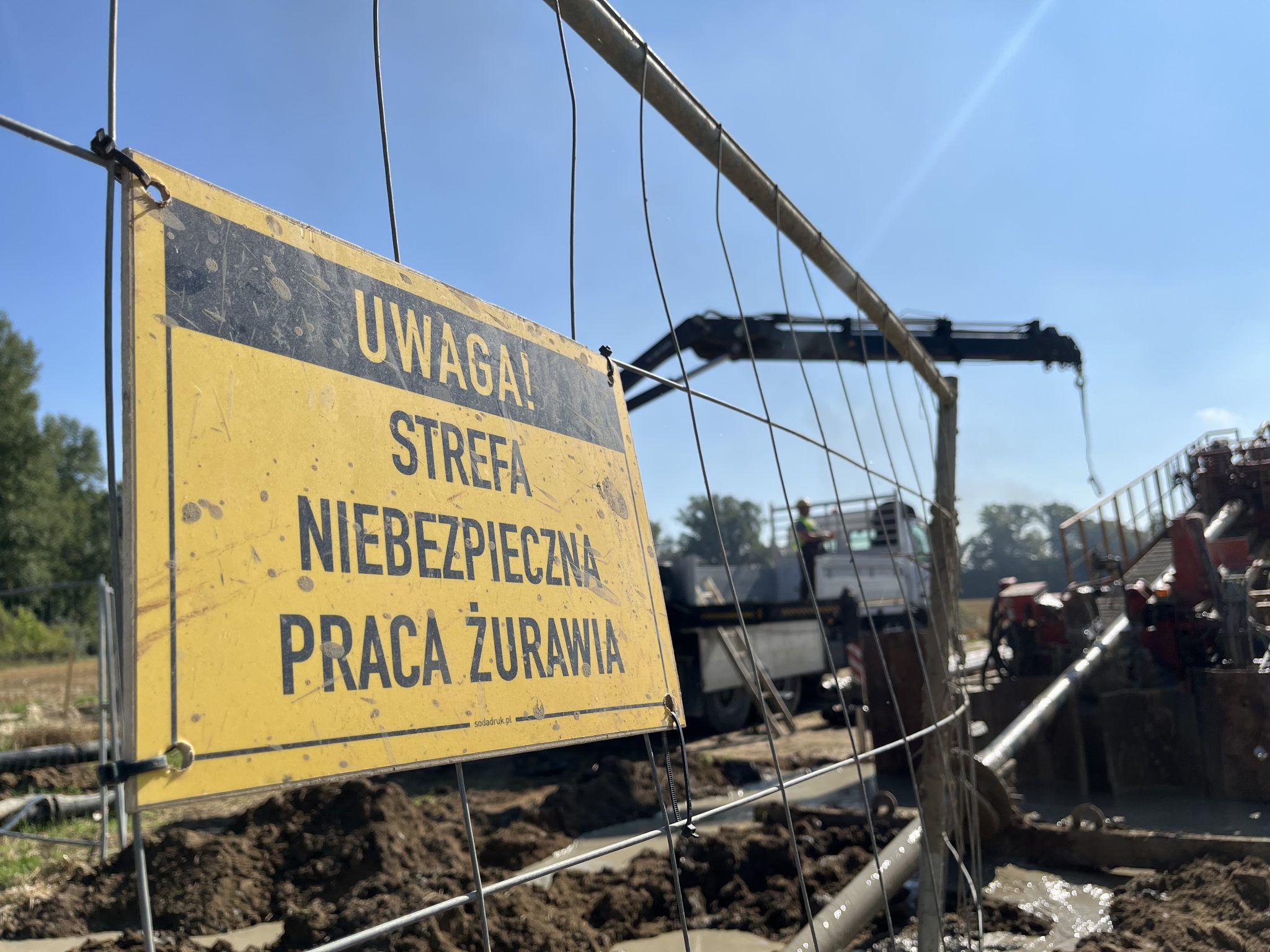 Co się dzieje na budowie gazociągu do Elektrociepłowni Siekierki?