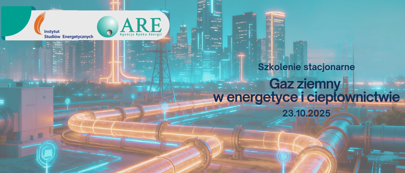 23 października jest szkolenie " Gaz ziemny w energetyce i ciepłownictwie"