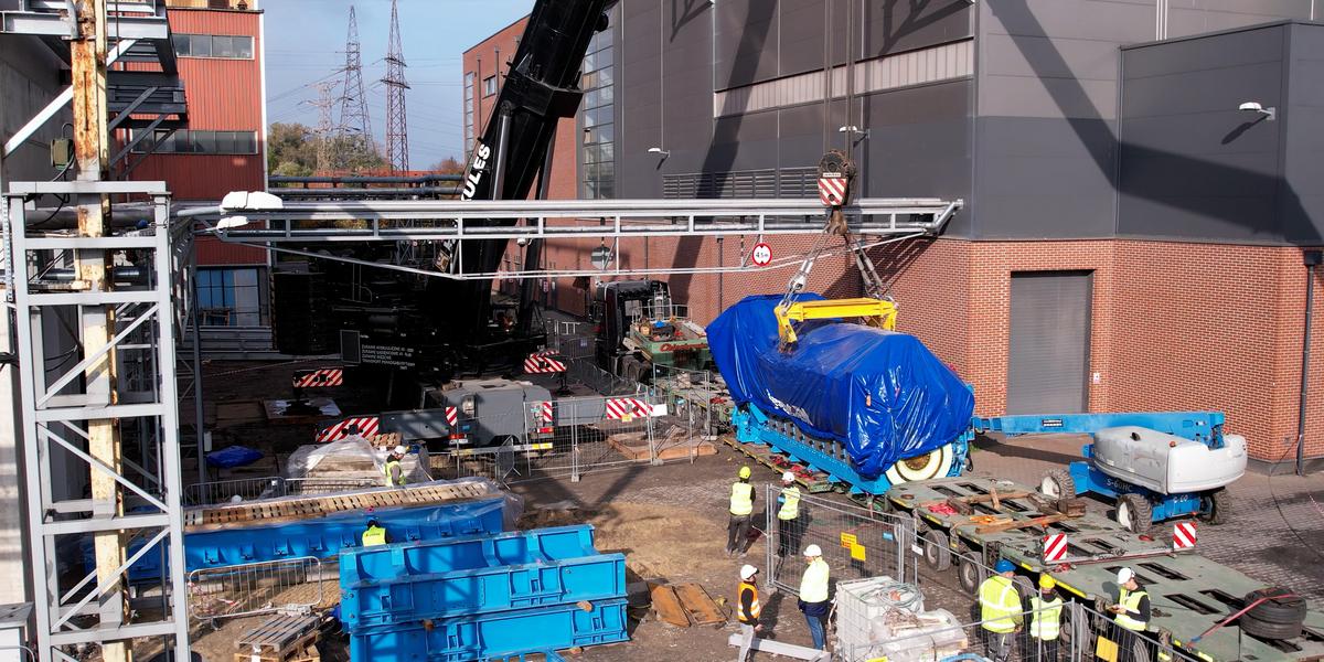 Silniki gazowe dotarły do Elektrociepłowni Elbląg