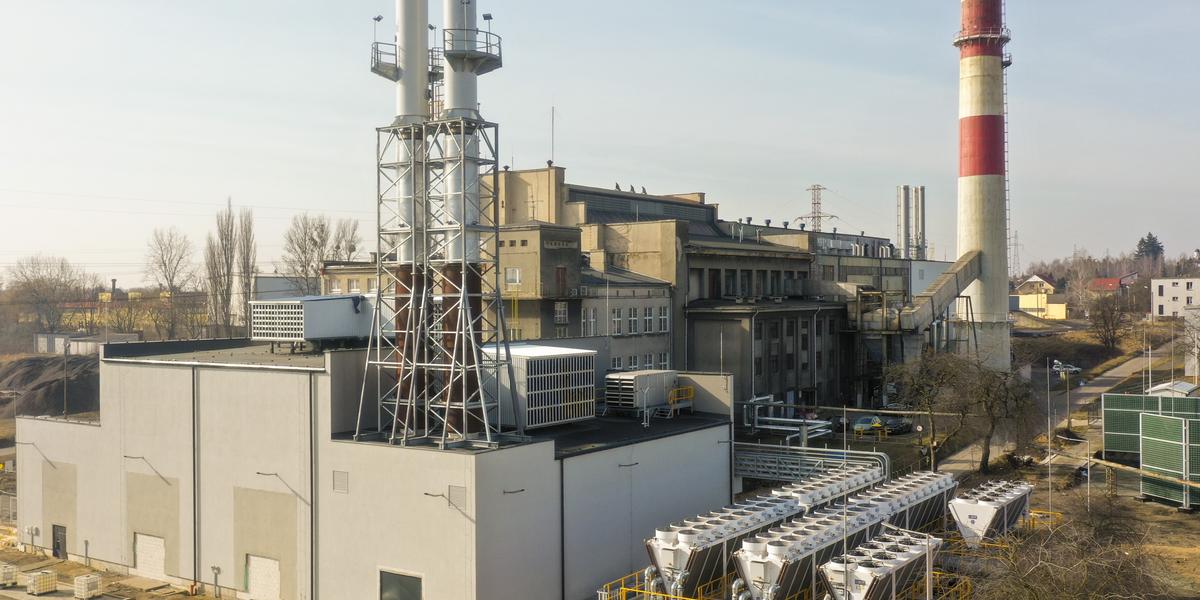Układ kogeneracyjny w Elektrociepłowni Kalisz gotowy do eksploatacji