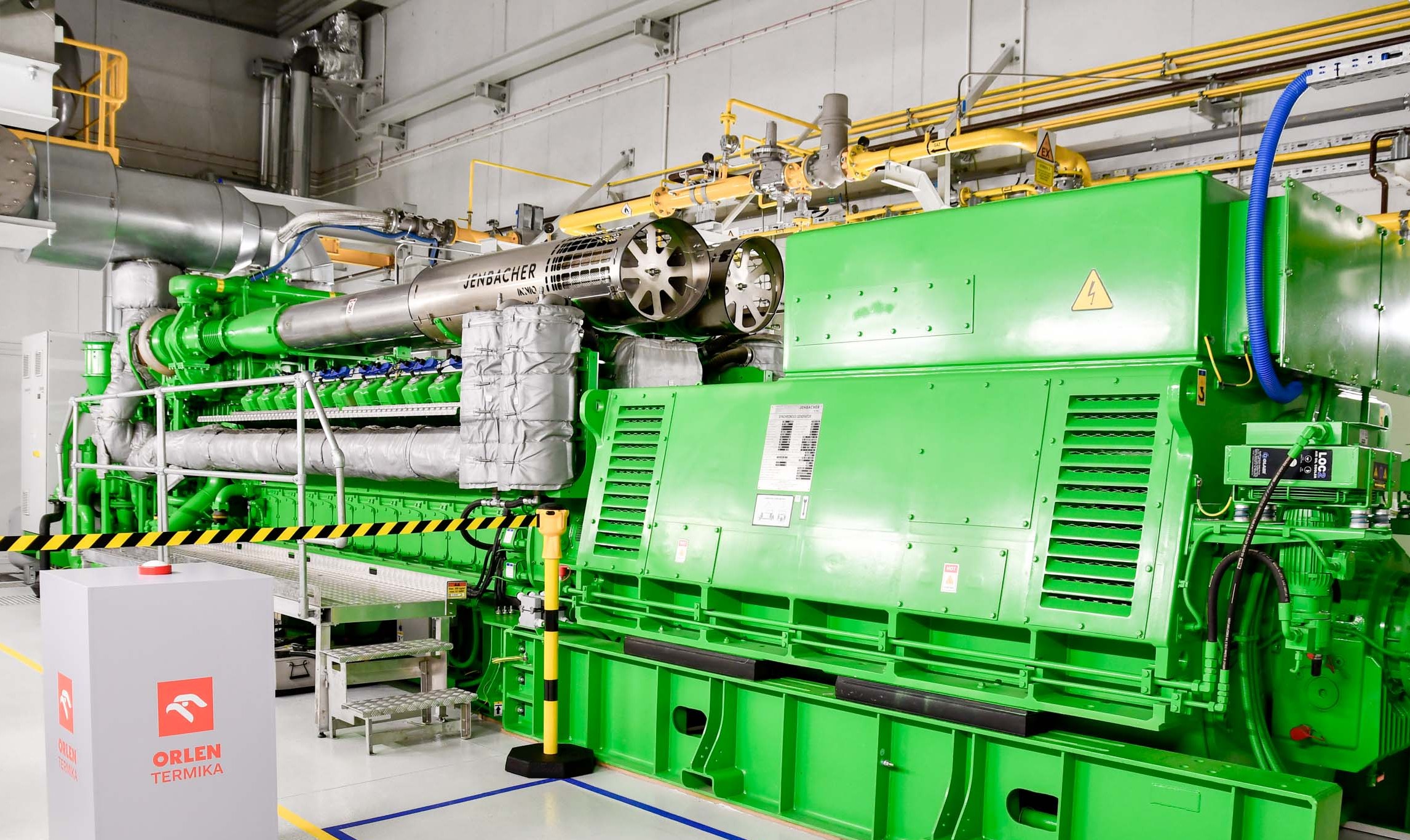 Elektrociepłownia Orlen Termika w Pruszkowie uruchamia silniki gazowe