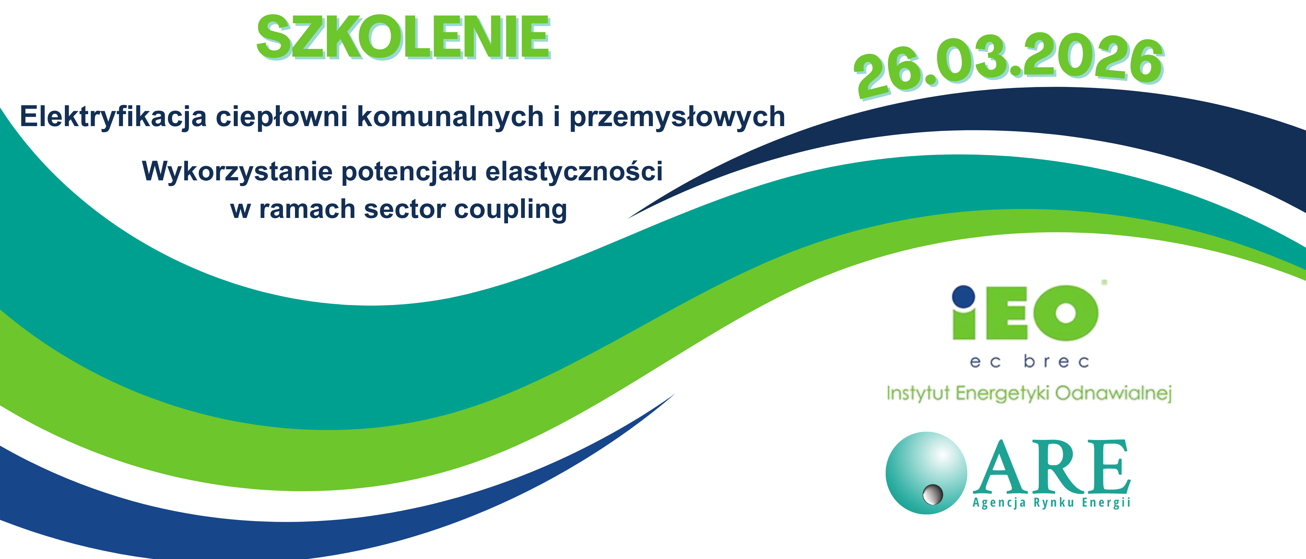 26 marca ARE zaprasza na szkolenie "Elektryfikacja ciepłowni komunalnych i przemysłowych"