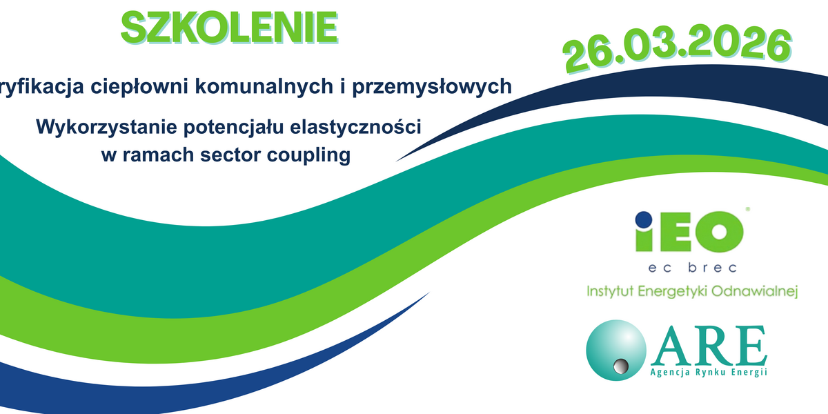 26 marca ARE zaprasza na szkolenie "Elektryfikacja ciepłowni komunalnych i przemysłowych"