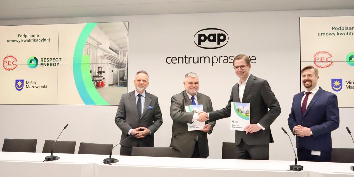 Respect Energy podpisał pierwszą w Polsce umowę na świadczenie usług bilansujących przez samorządową spółkę ciepłowniczą