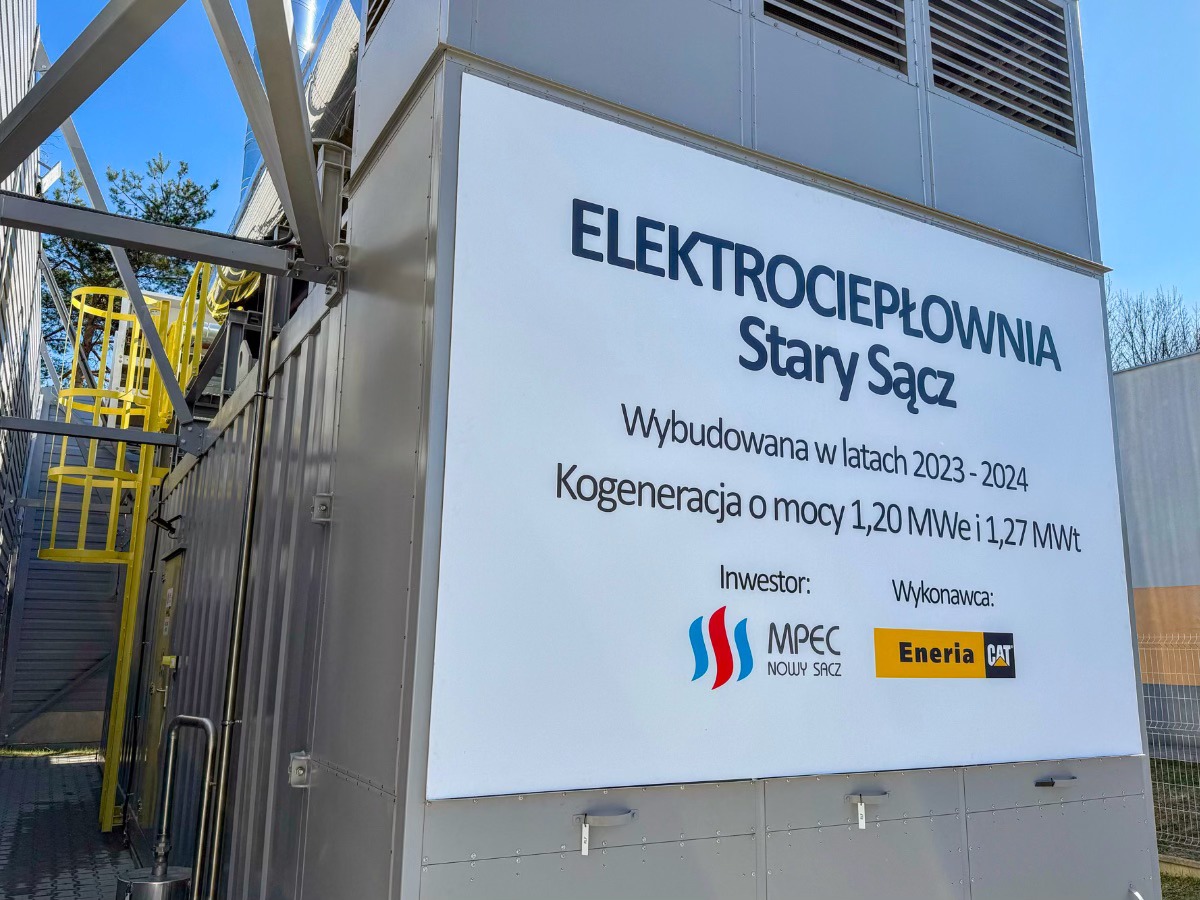 Mija rok pracy nowej elektrociepłowni MPEC Nowy Sącz