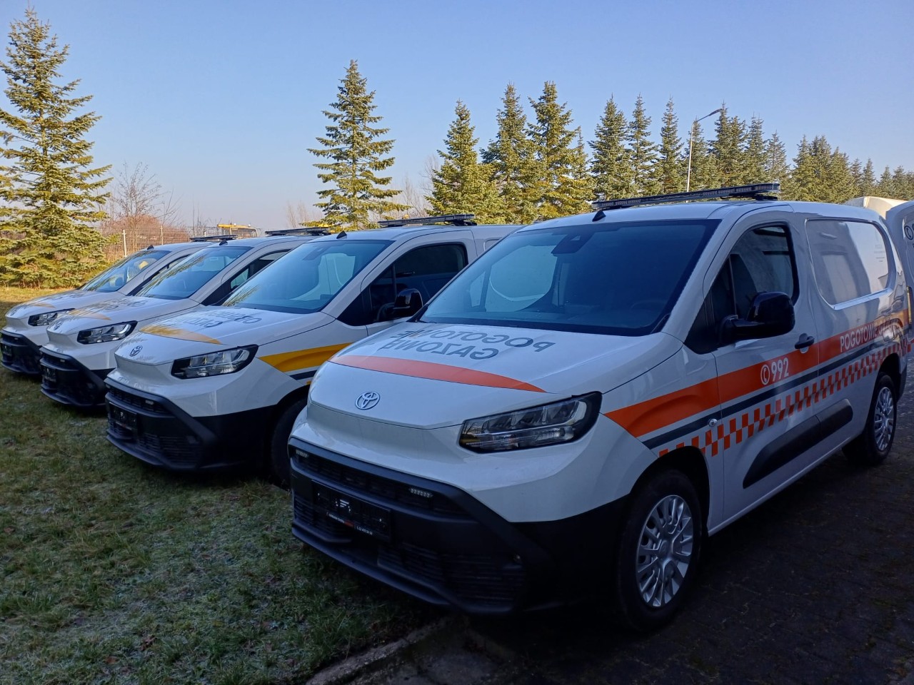 Polska Spółka Gazownictwa odebrała 18 egzemplarzy Toyoty PROACE CITY Long