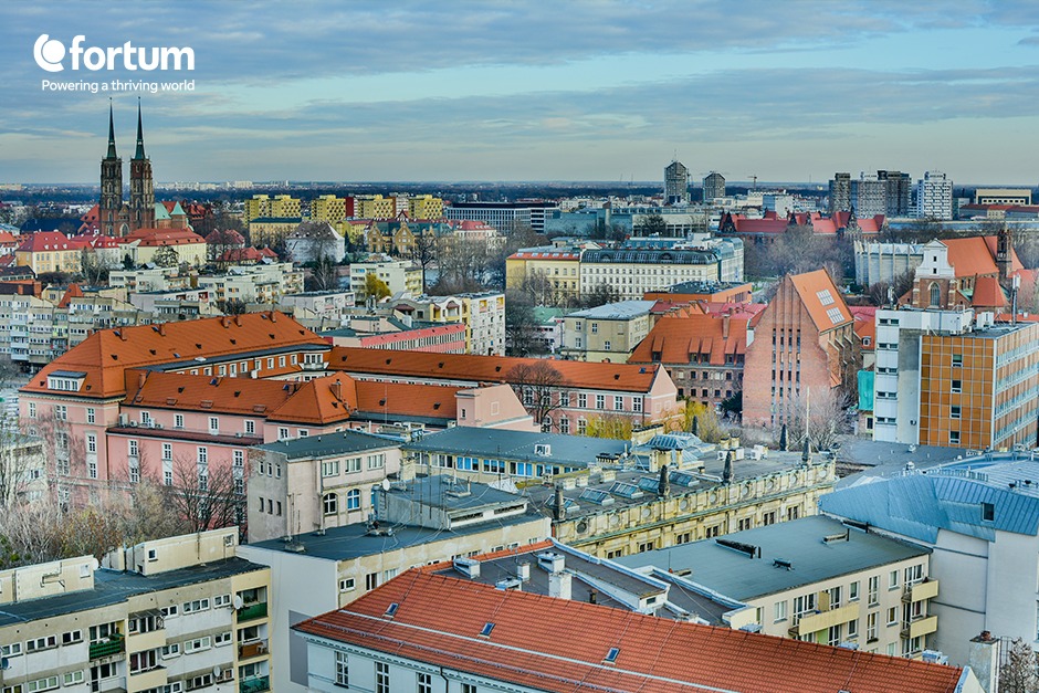 Fortum podsumowuje sezon ciepłowniczy 2025/2026 we Wrocławiu