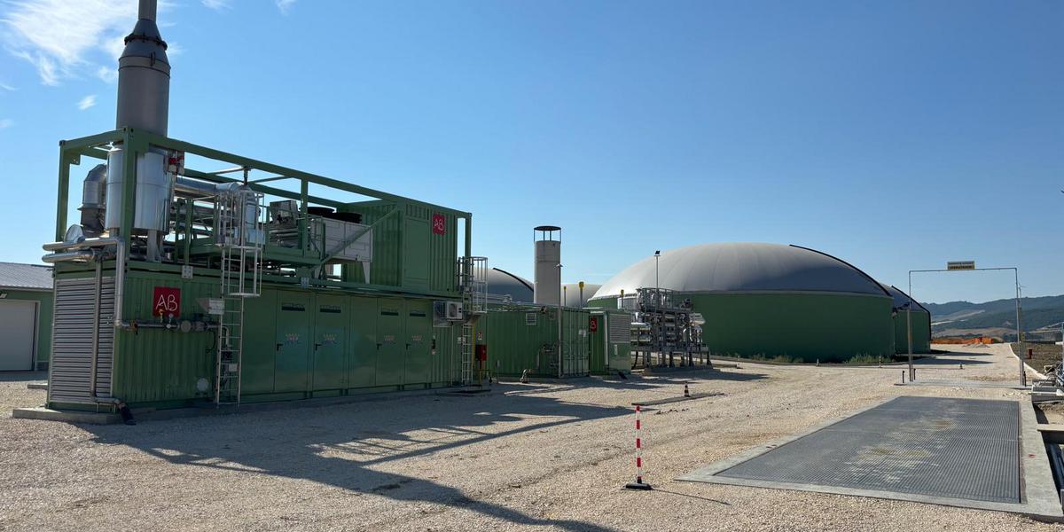 Axpo wprowadziło pierwszy biometan z instalacji w Grottole do włoskiej sieci gazowej