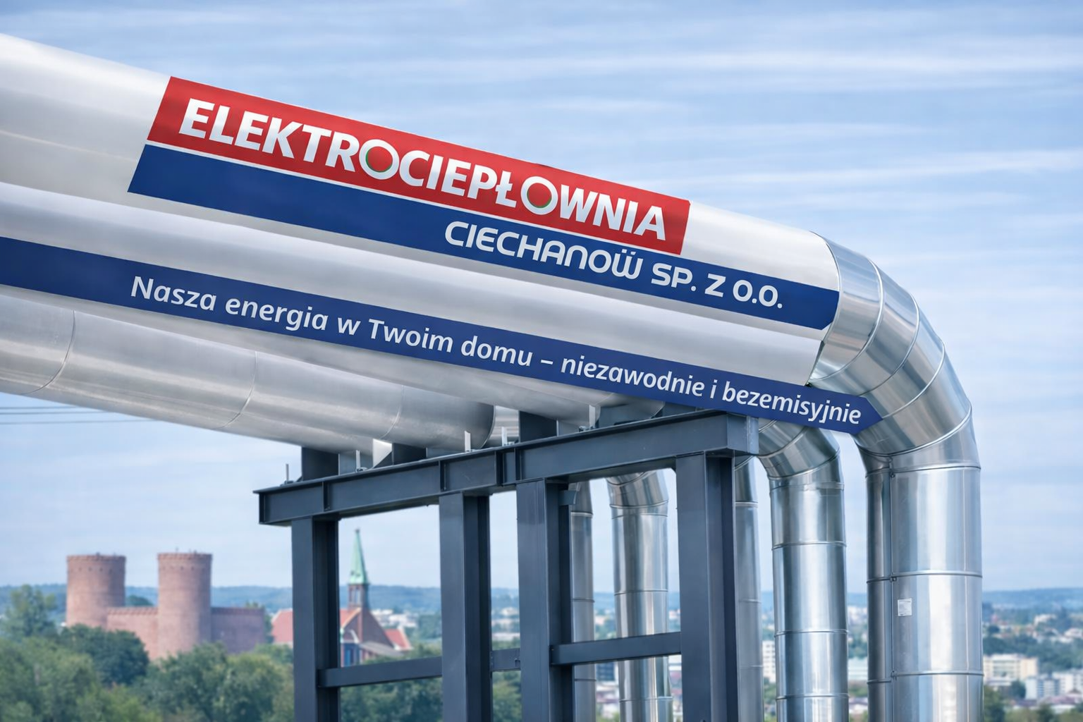 Lato w Elektrociepłowni Ciechanów: czas cyfryzacji, modernizacji i inwestycji w przyszłość sieci ciepłowniczej