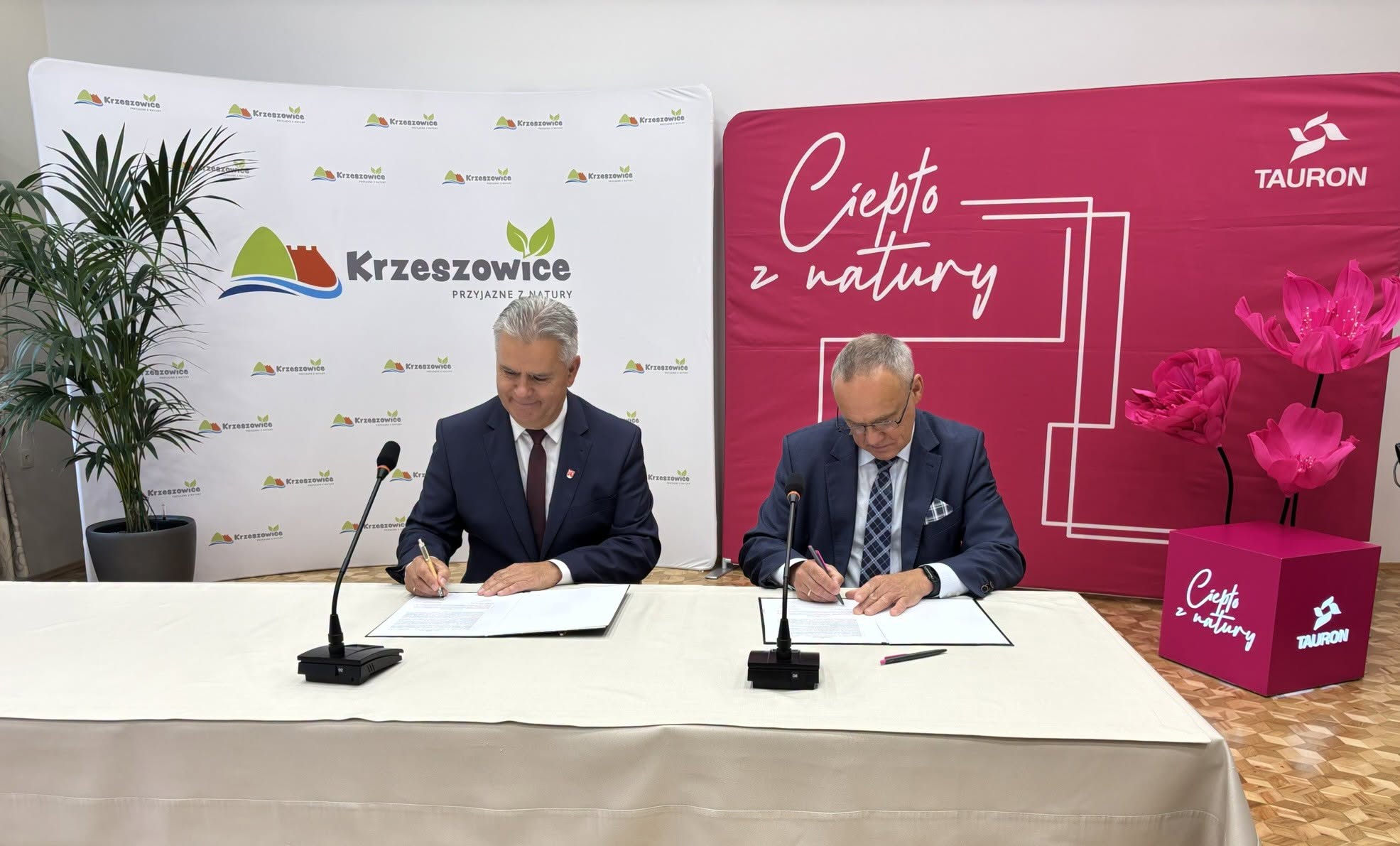 TAURON Ciepło zaangażuje się w rozwój ciepłownictwa w Gminie Krzeszowice