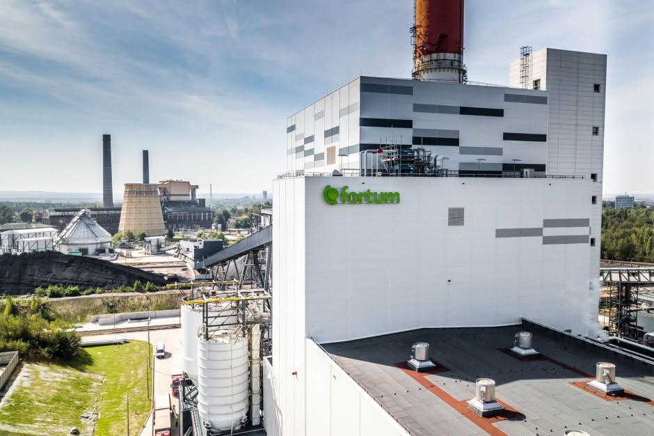 Nowe silosy biomasy w Elektrociepłowni Fortum w Częstochowie