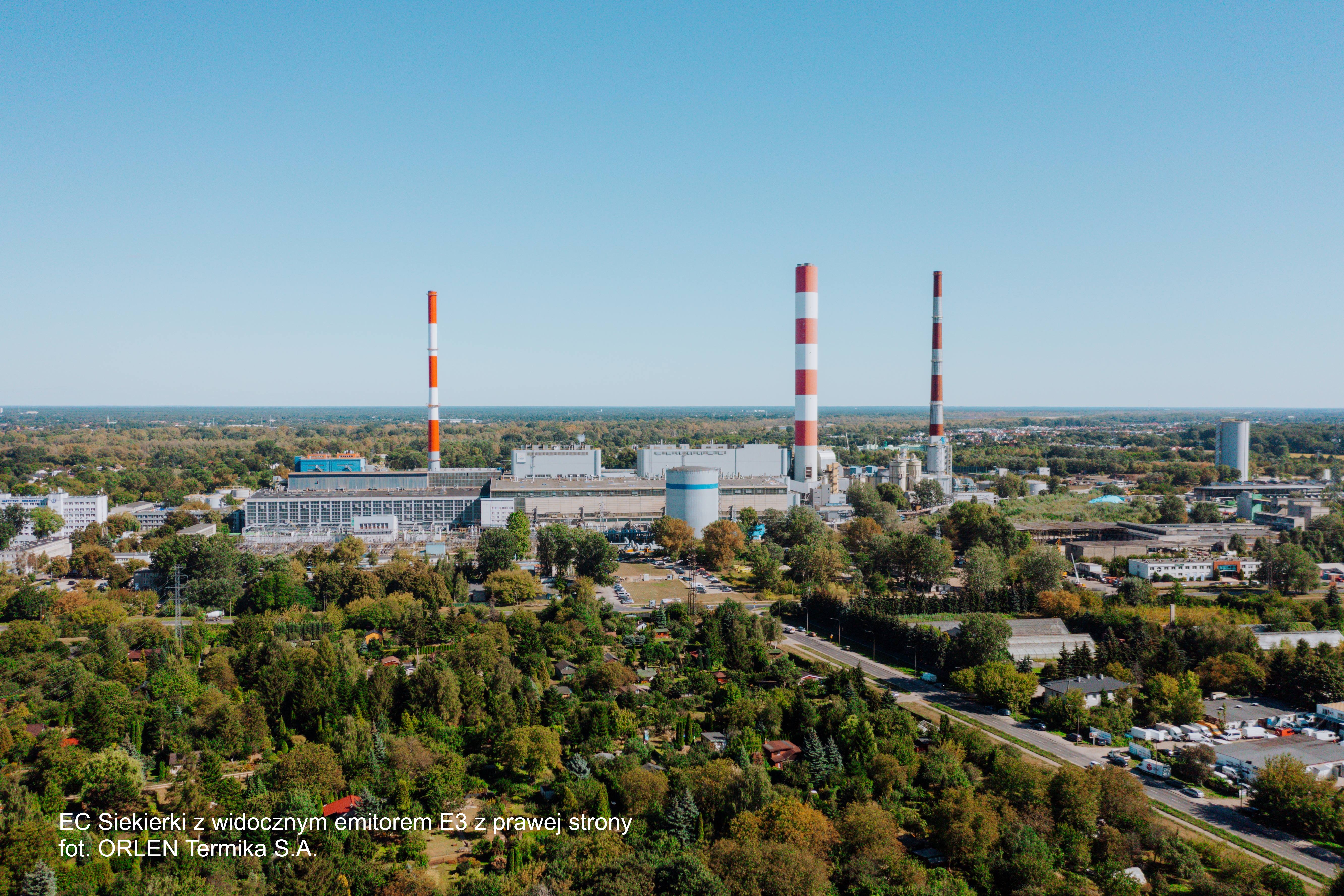Komin w Elektrociepłowni Siekierki zostanie rozebrany